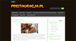 Desktop Screenshot of prestauracja.pl