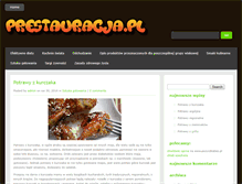 Tablet Screenshot of prestauracja.pl